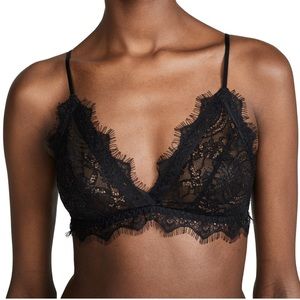 Anine Bing Lace Bra with Trim, size XS